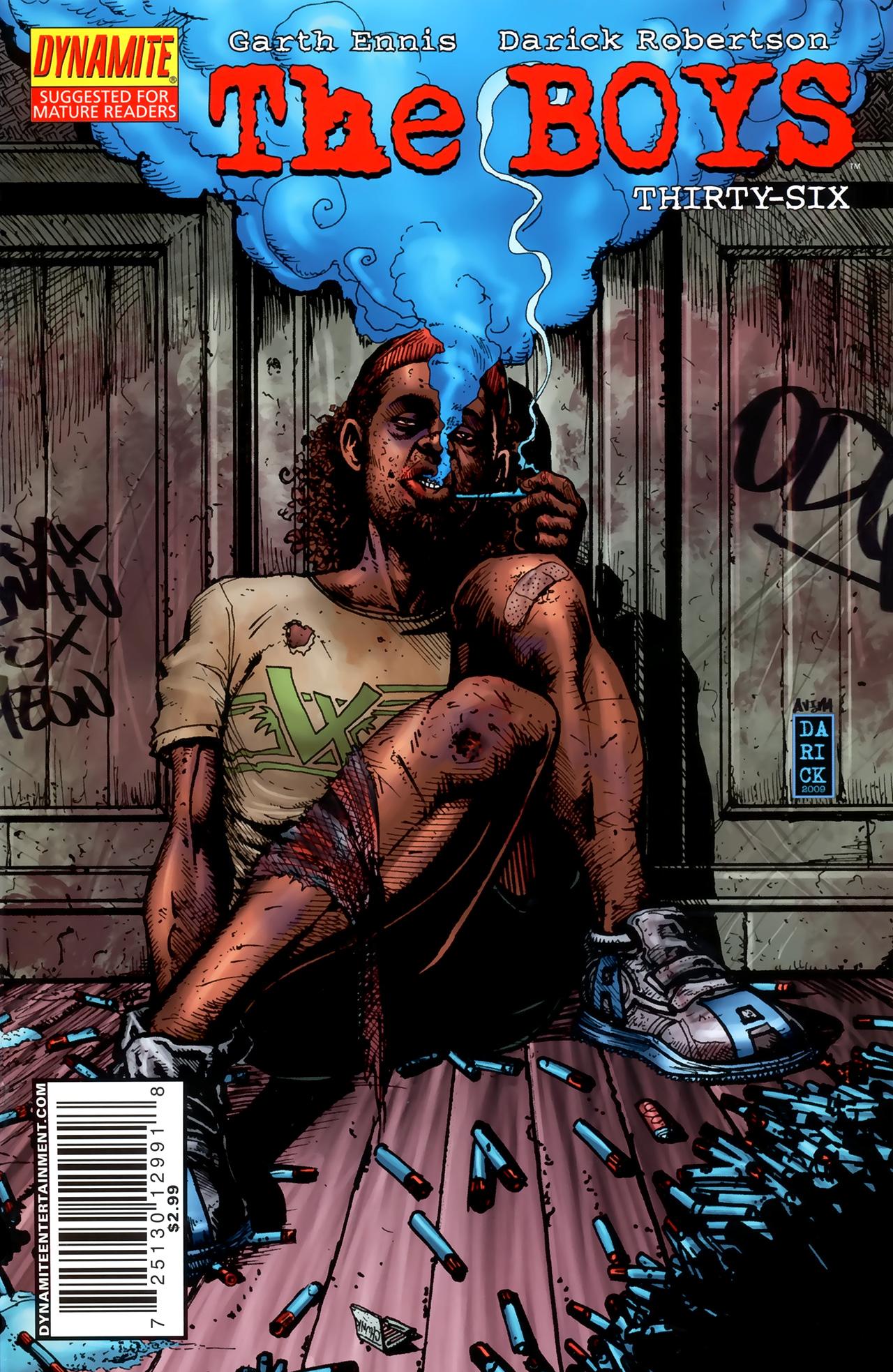 The Boys #36 cover