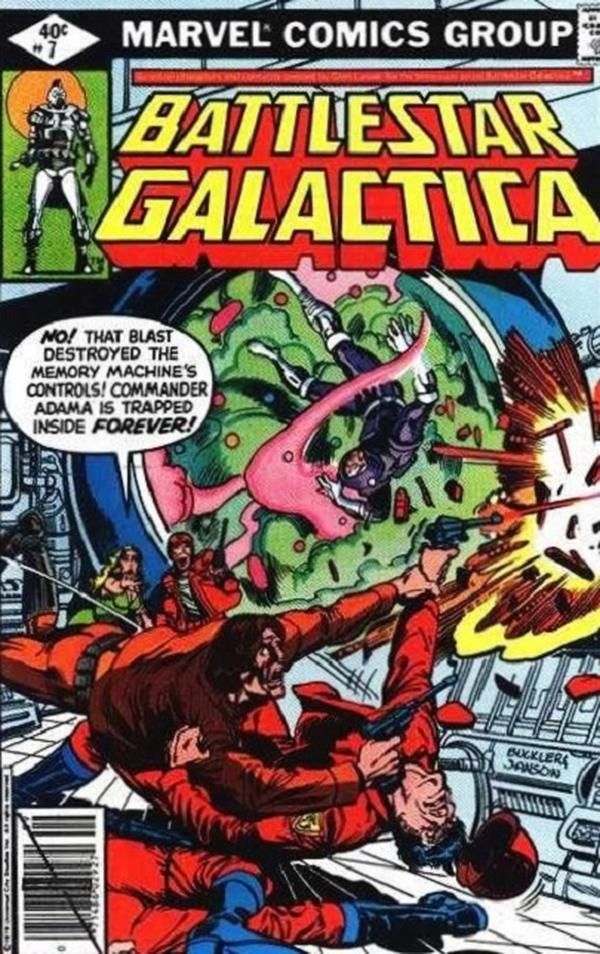 Battlestar Galactica #7 cover