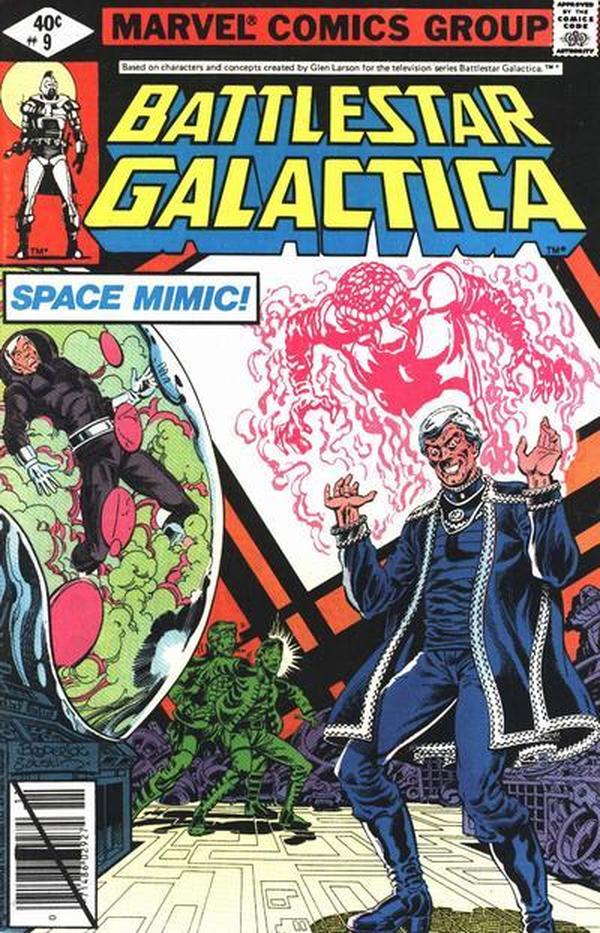 Battlestar Galactica #9 cover