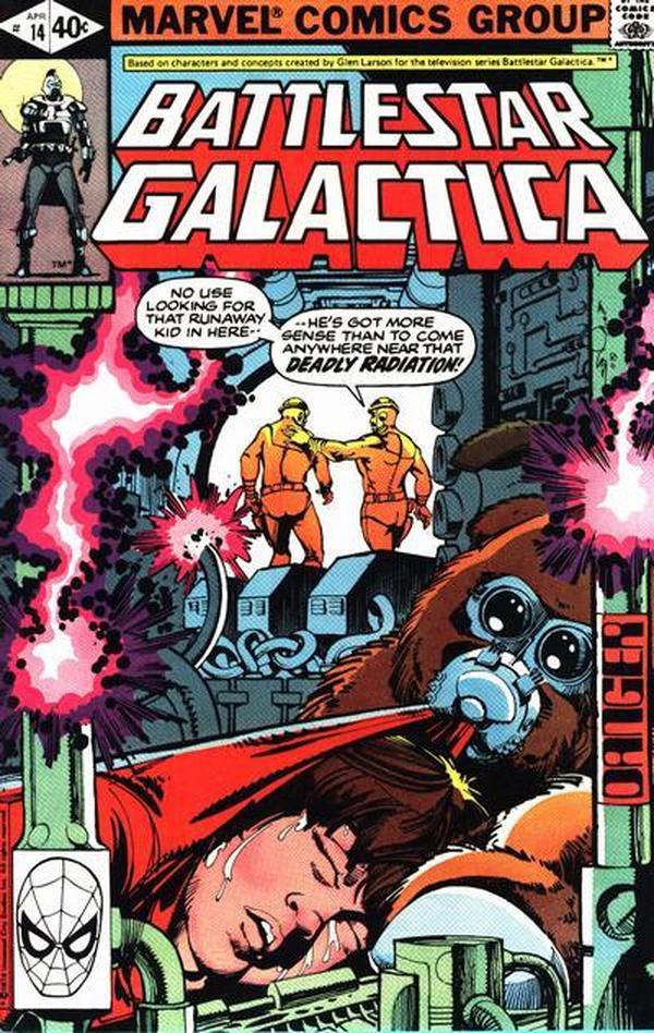 Battlestar Galactica #14 cover