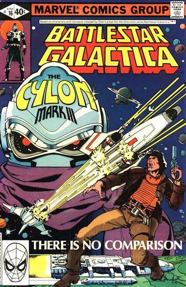 Battlestar Galactica #16 cover