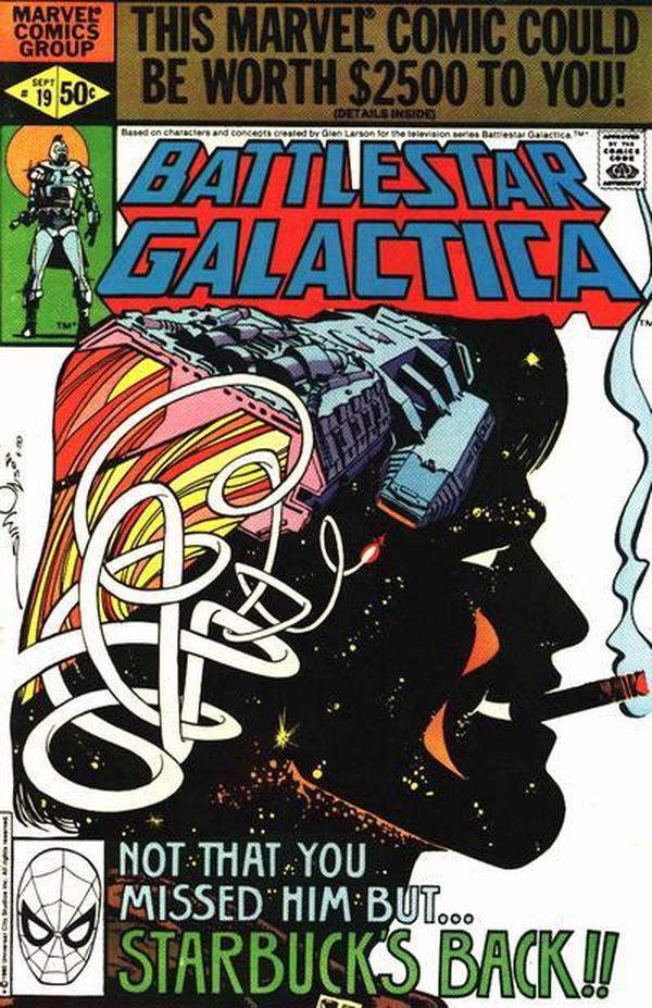 Battlestar Galactica #19 cover