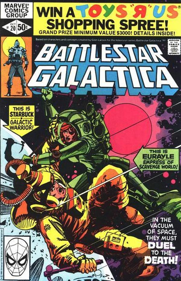 Battlestar Galactica #20 cover