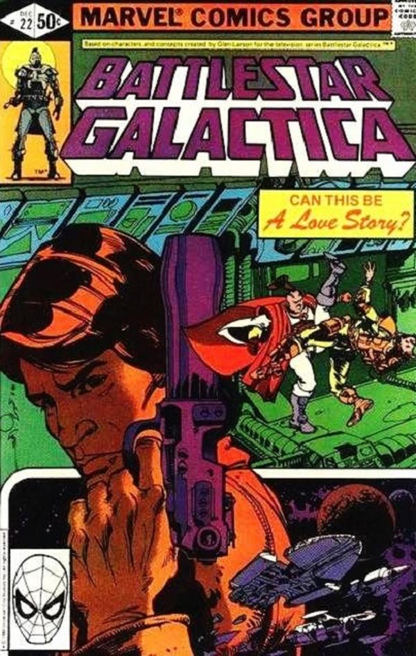 Battlestar Galactica #22 cover