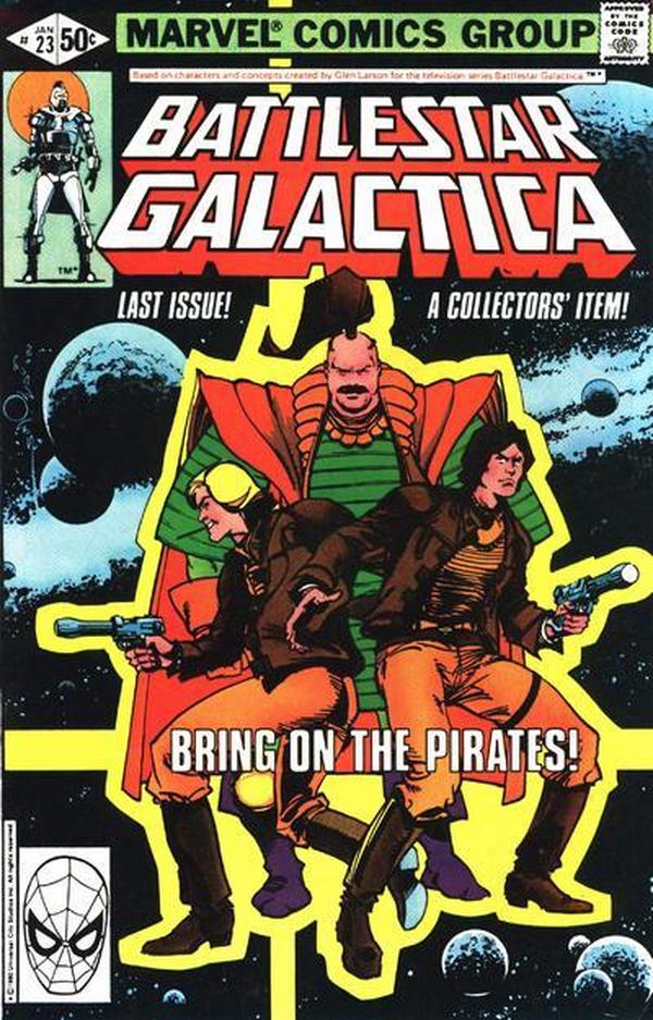 Battlestar Galactica #23 cover