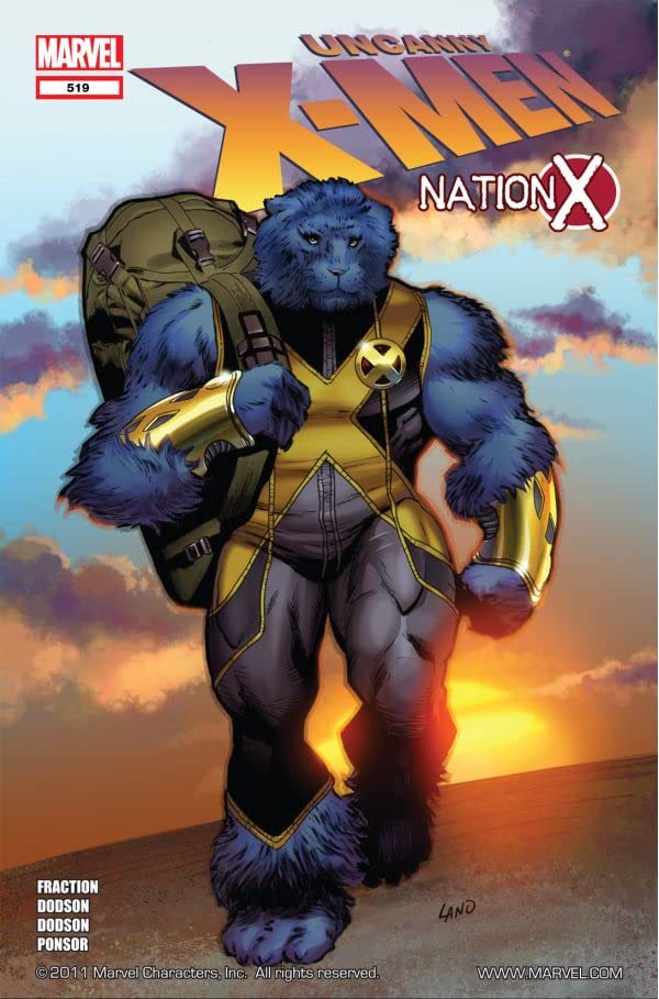 The Uncanny X-Men #519 cover