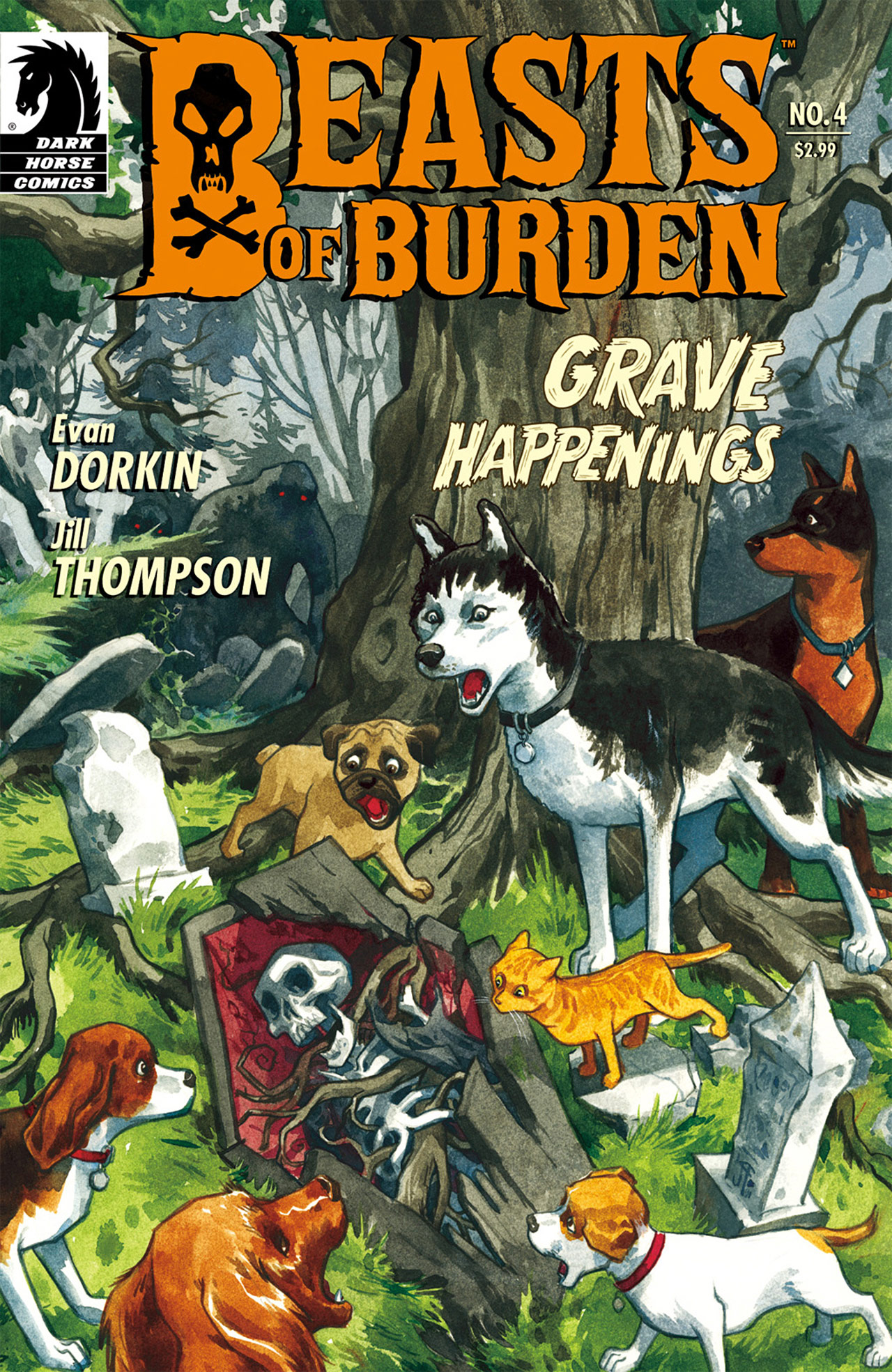 Beasts of Burden #4 cover