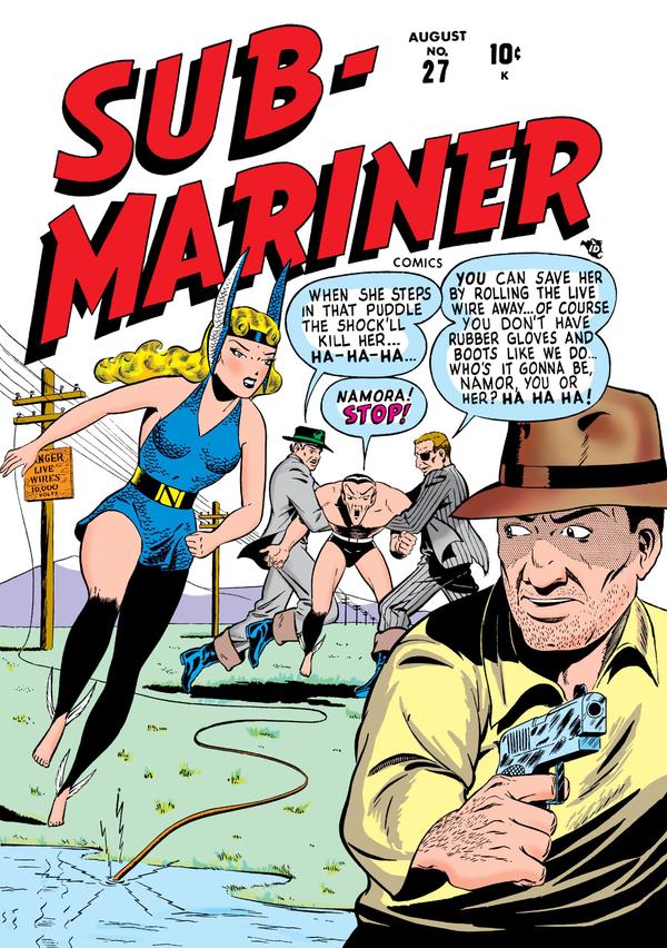 Sub-Mariner Comics #27 cover