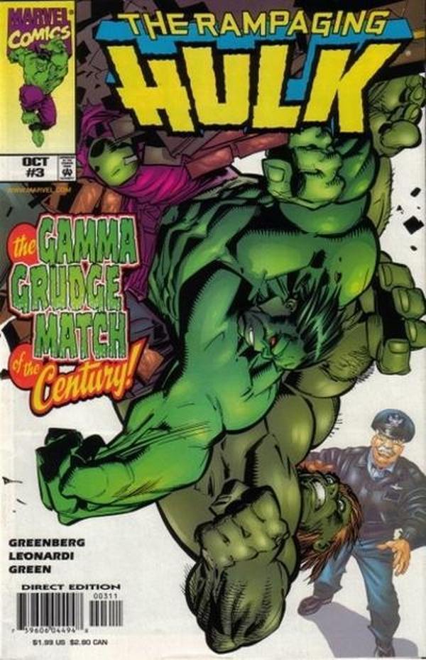 Rampaging Hulk #3 cover