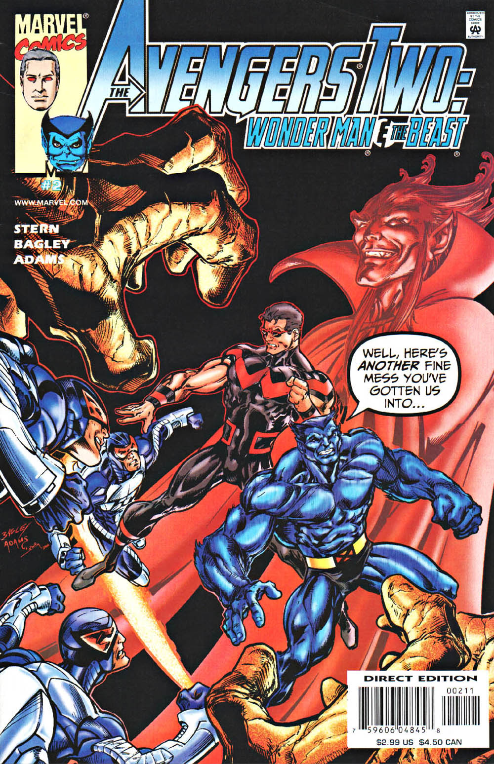 Avengers Two: Wonder Man & Beast #2