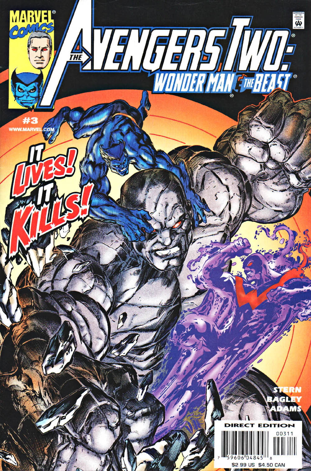 Avengers Two: Wonder Man & Beast #3