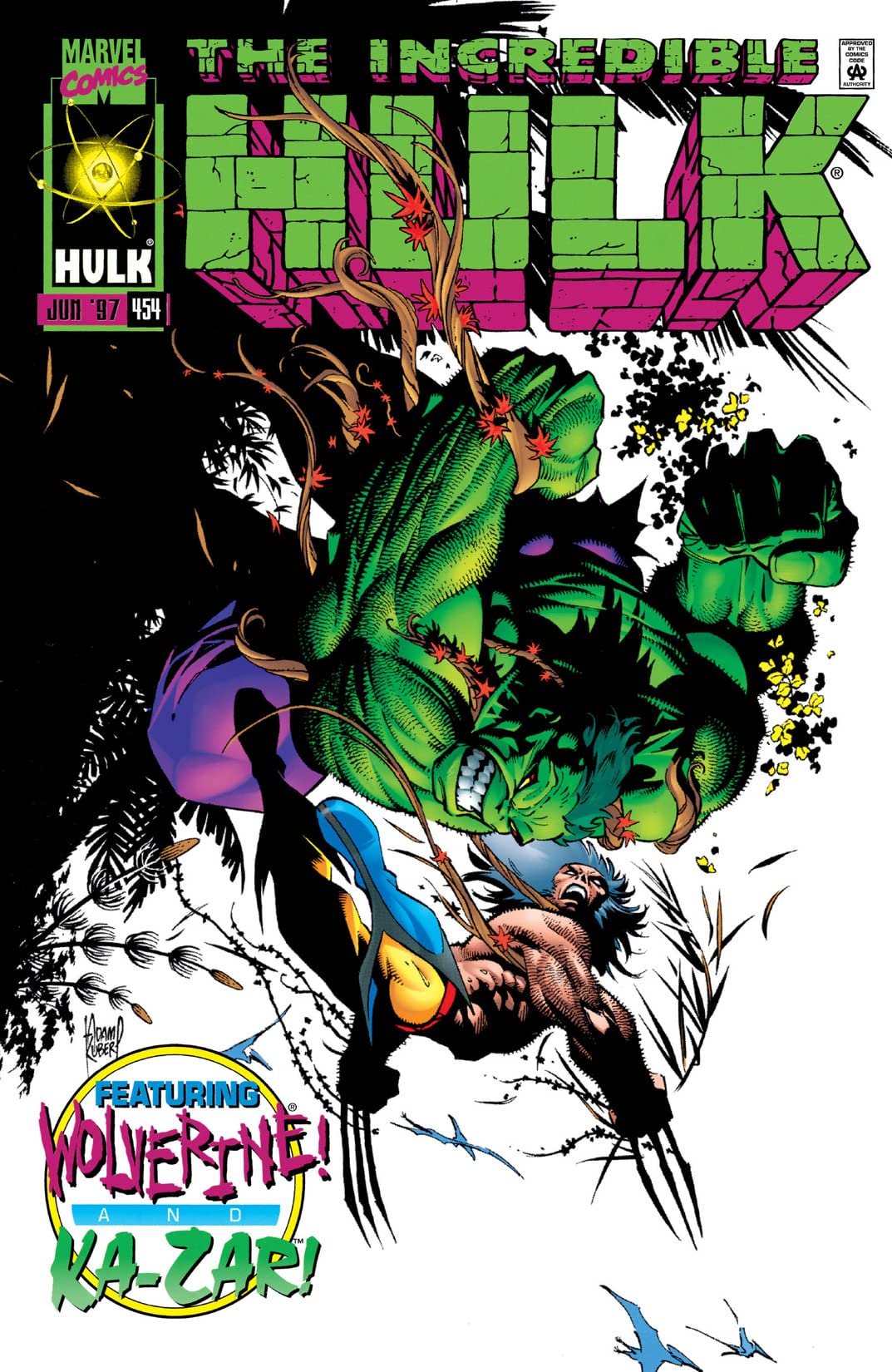 The Incredible Hulk #454 cover