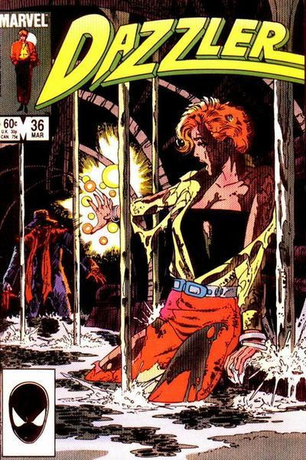 Dazzler #36 cover