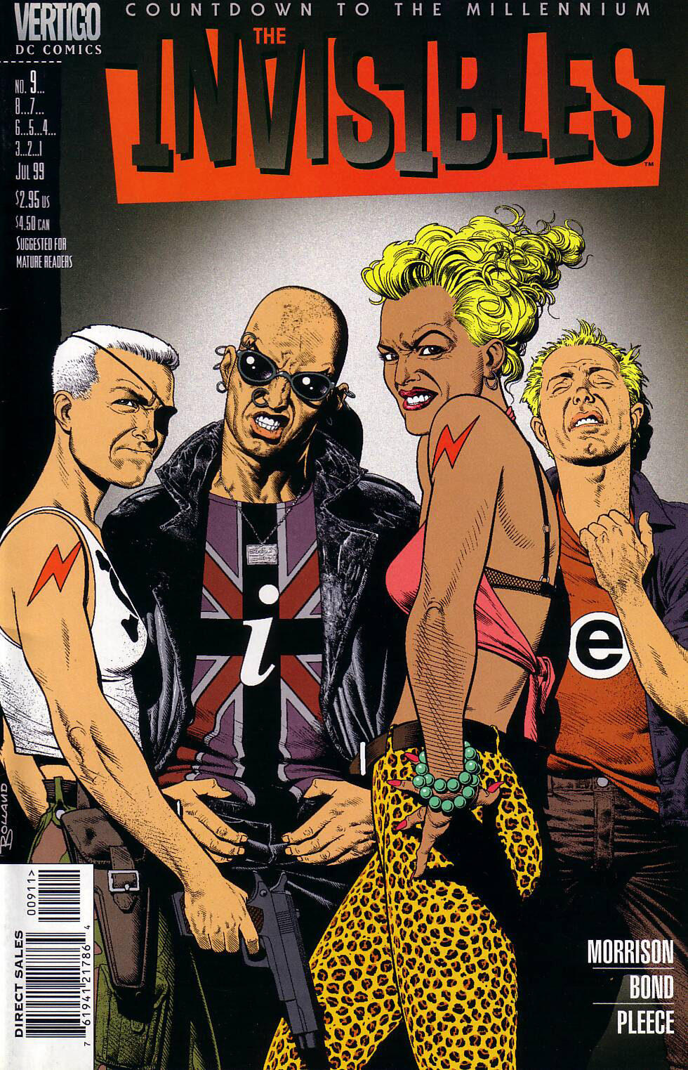 The Invisibles #9 cover