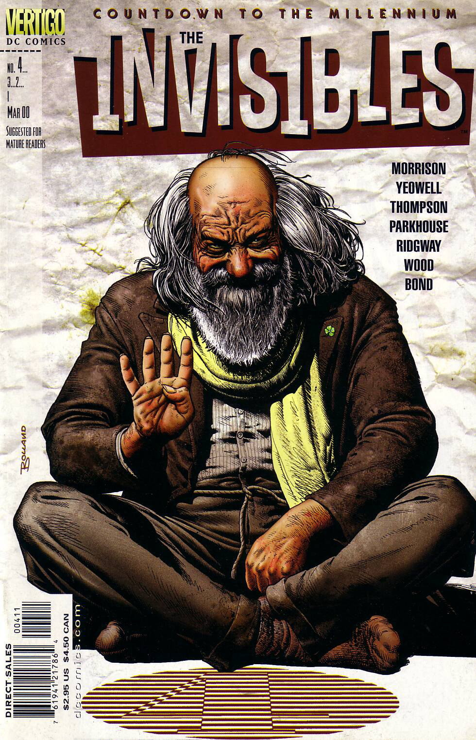 The Invisibles #4 cover