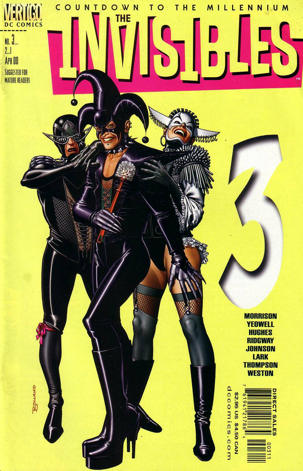 The Invisibles #3 cover