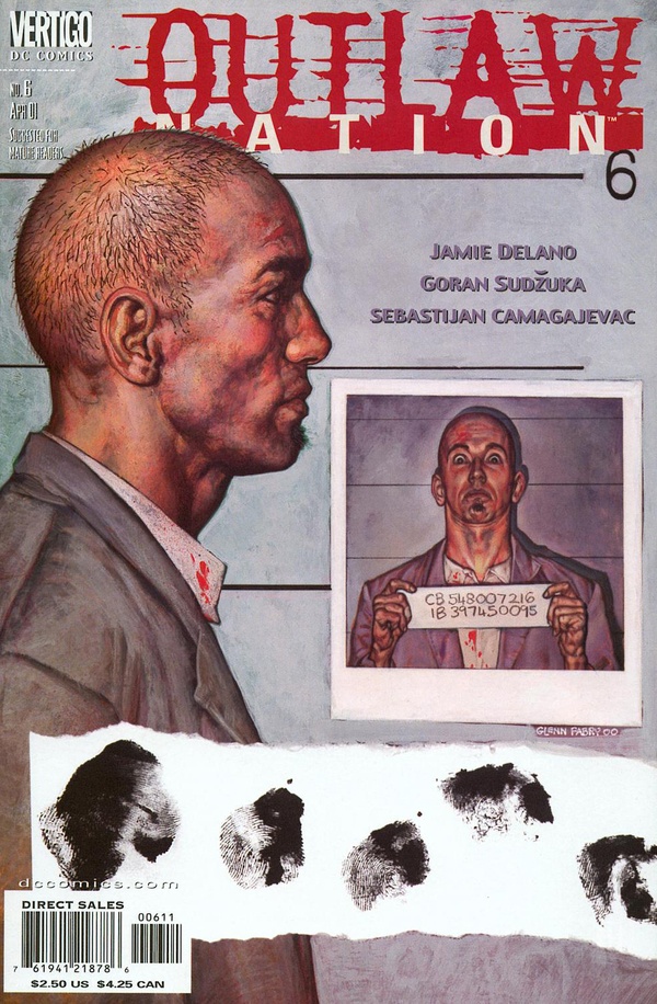Outlaw Nation #6 cover