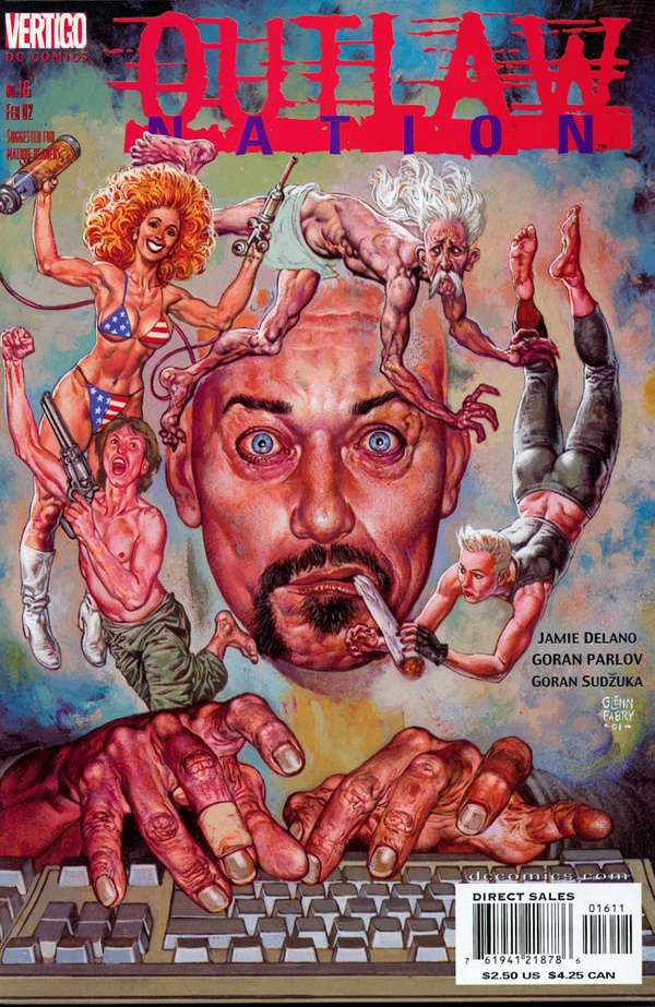 Outlaw Nation #16 cover