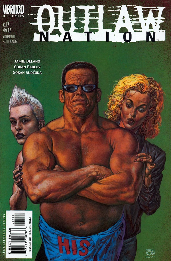 Outlaw Nation #17 cover