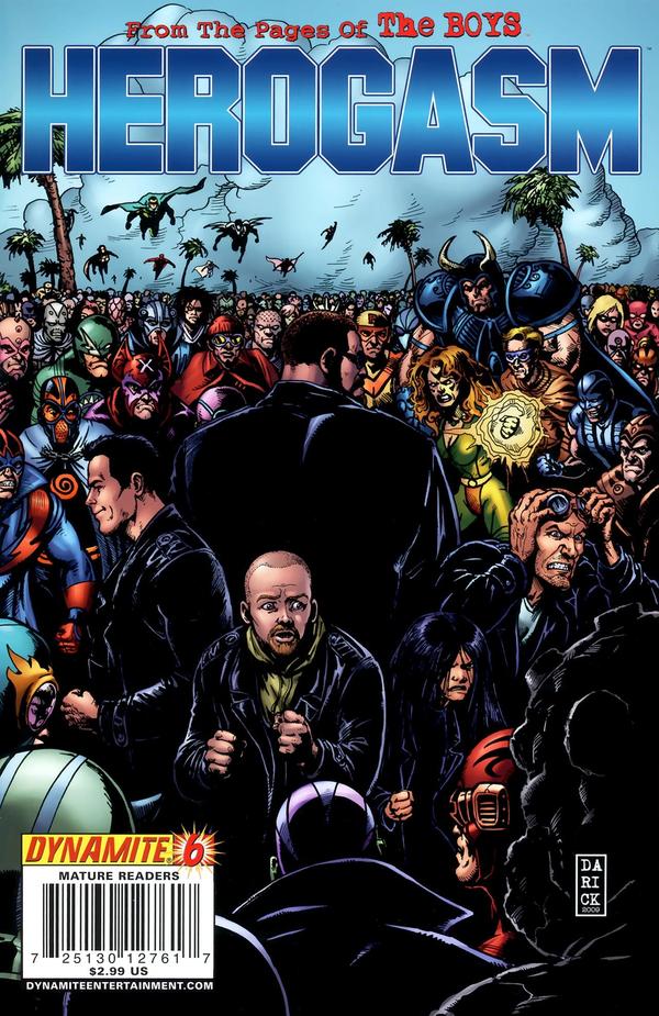 The Boys: Herogasm #6 cover