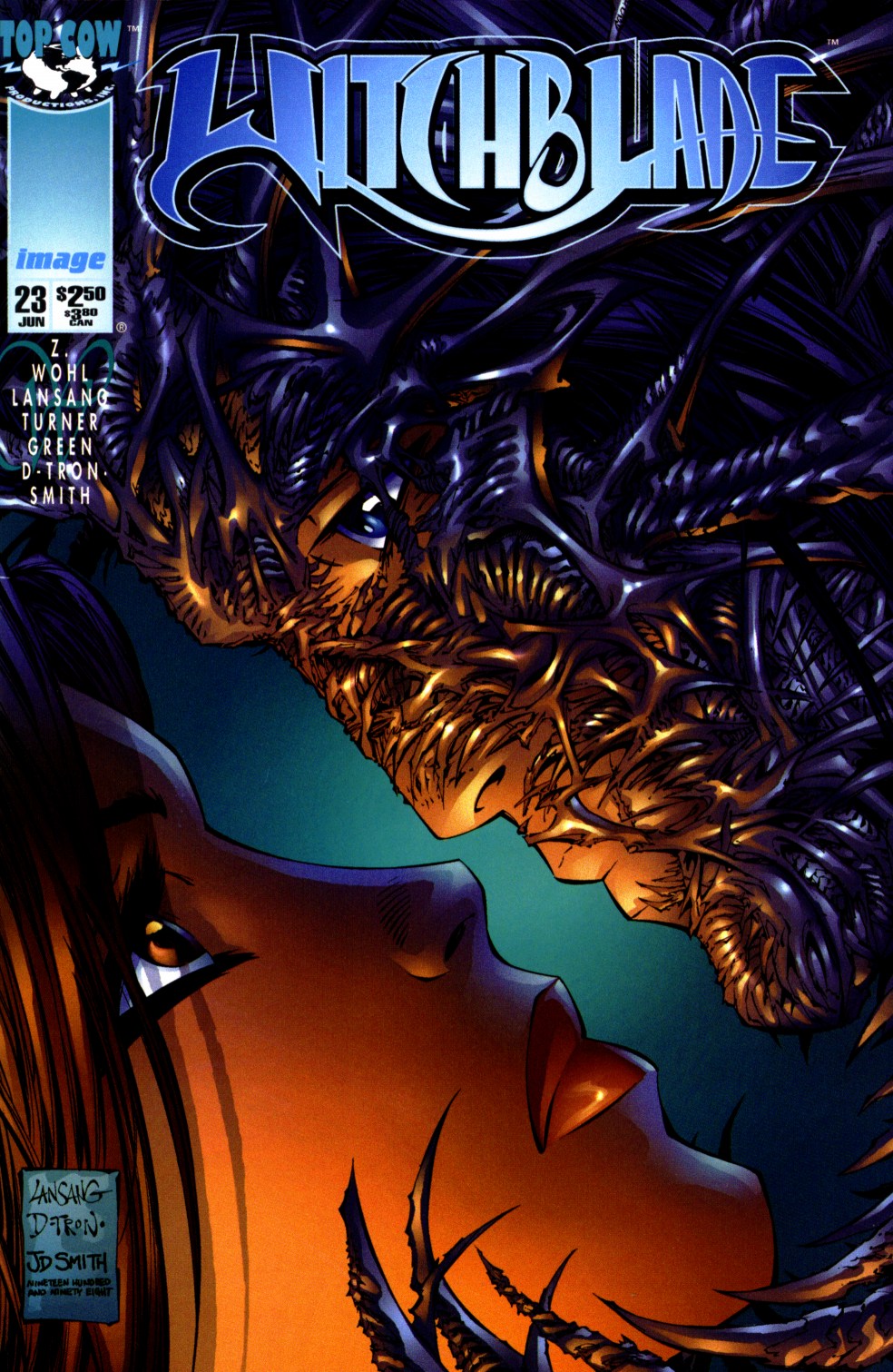 Witchblade #23 cover