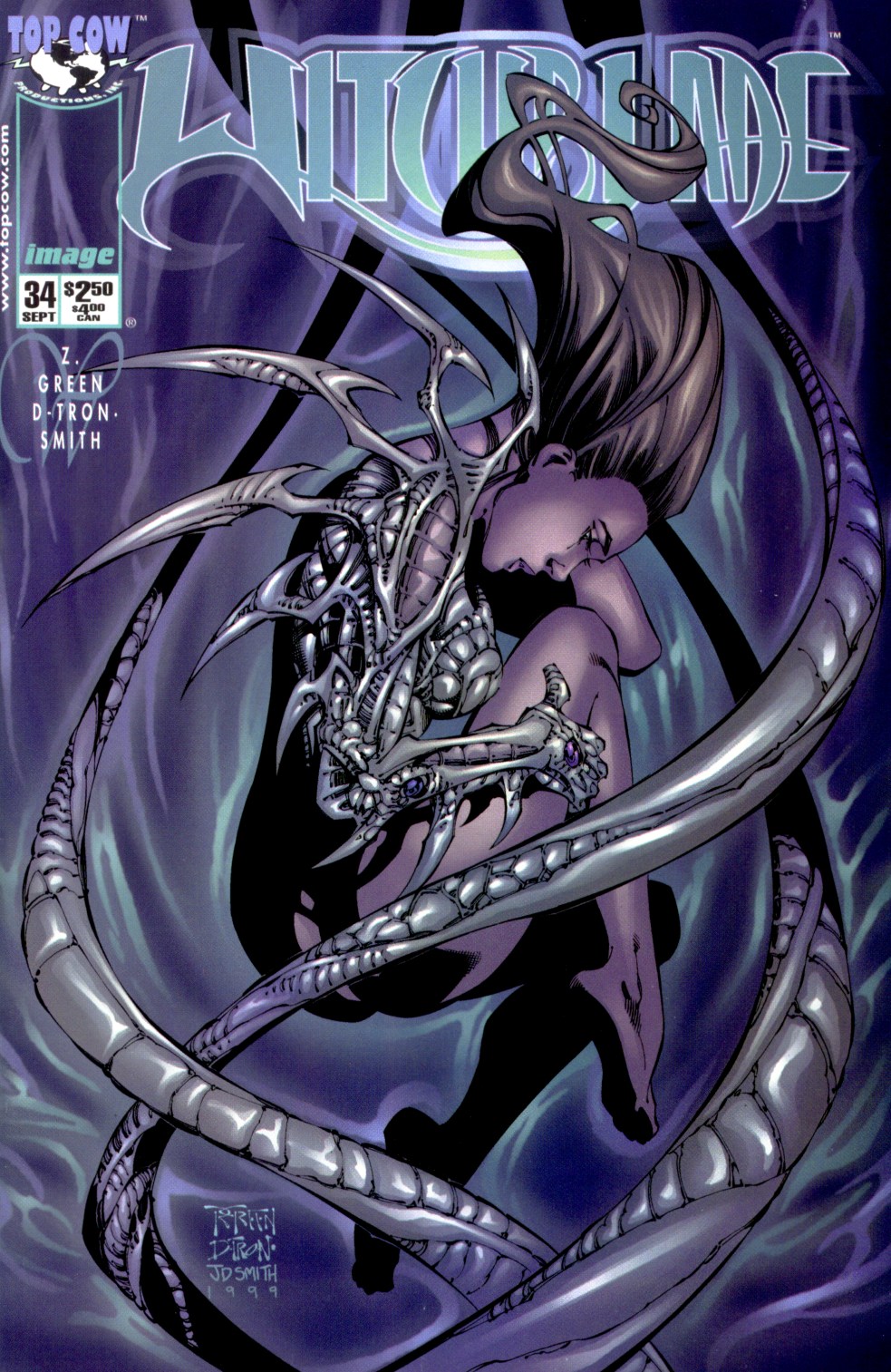 Witchblade #34 cover