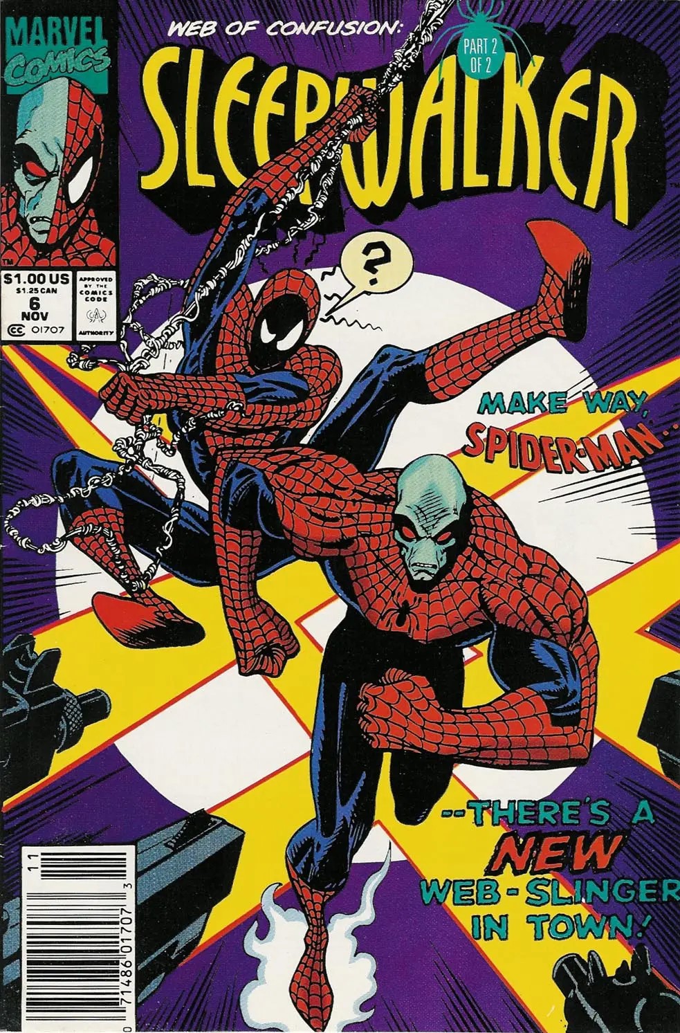Sleepwalker #6 cover