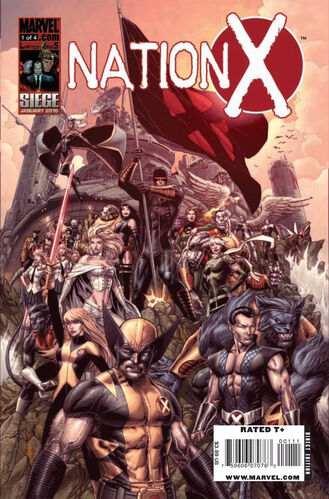 Nation X #1 cover