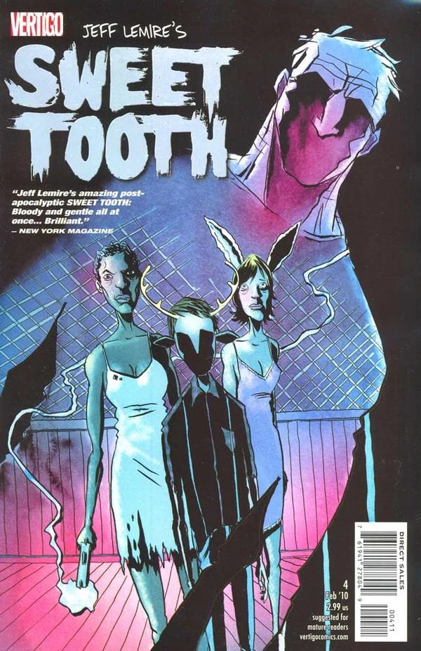 Sweet Tooth #4 cover