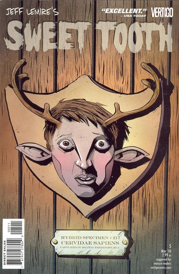 Sweet Tooth #5 cover