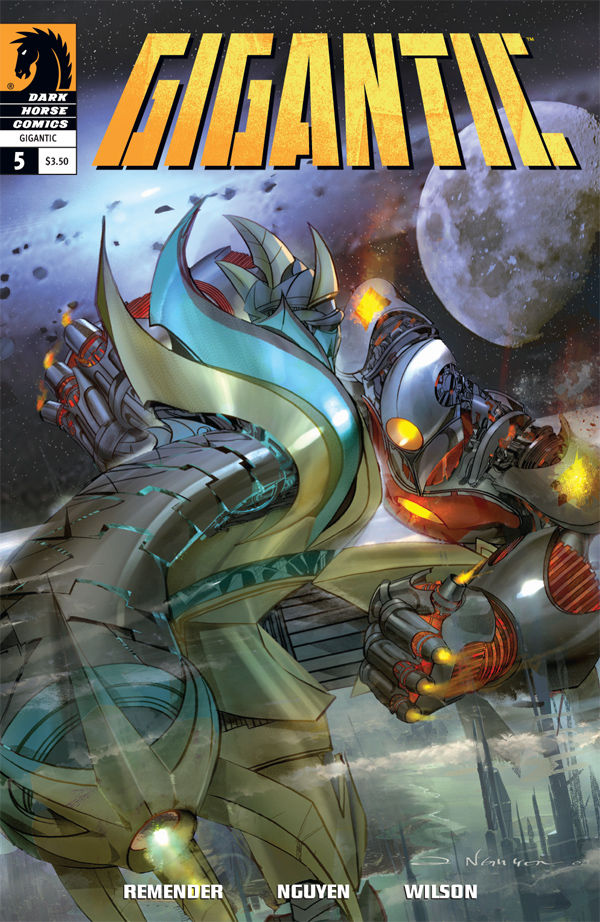 Gigantic #5 cover