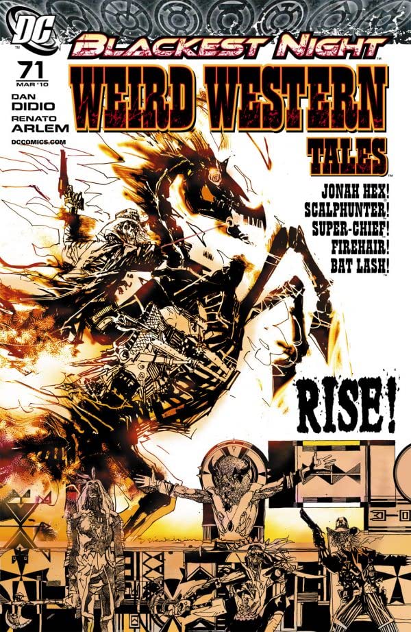 Weird Western Tales #71 cover