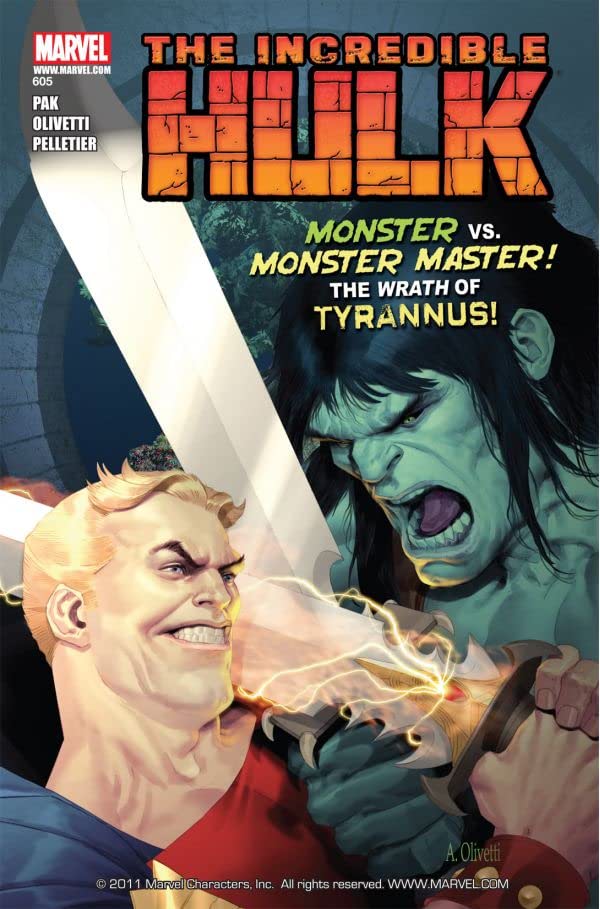 Incredible Hulk #605 cover