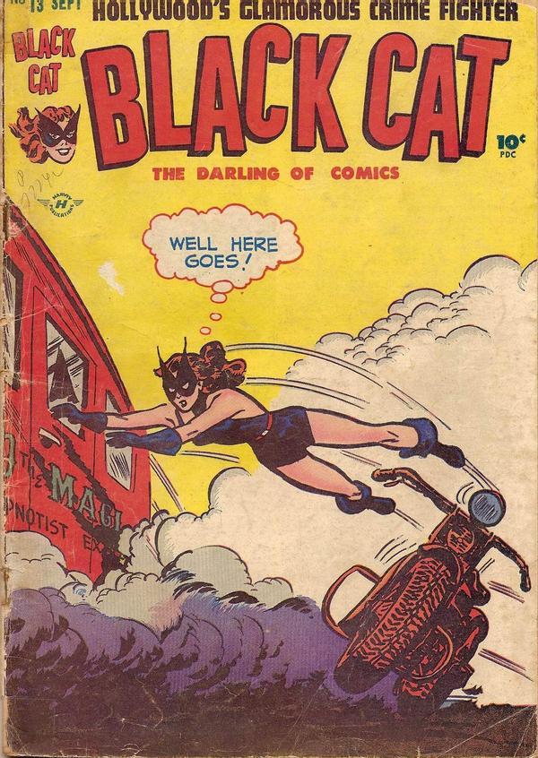Black Cat Comics #13 cover