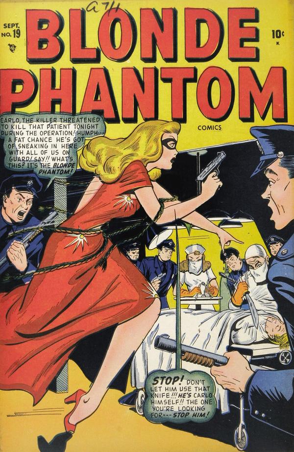 Blonde Phantom Comics #19