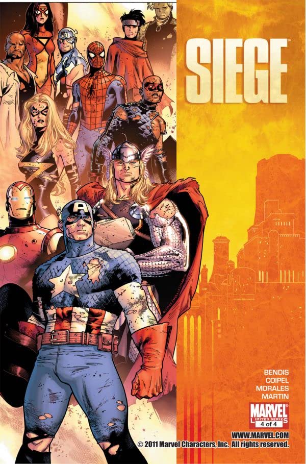 Siege #4 cover