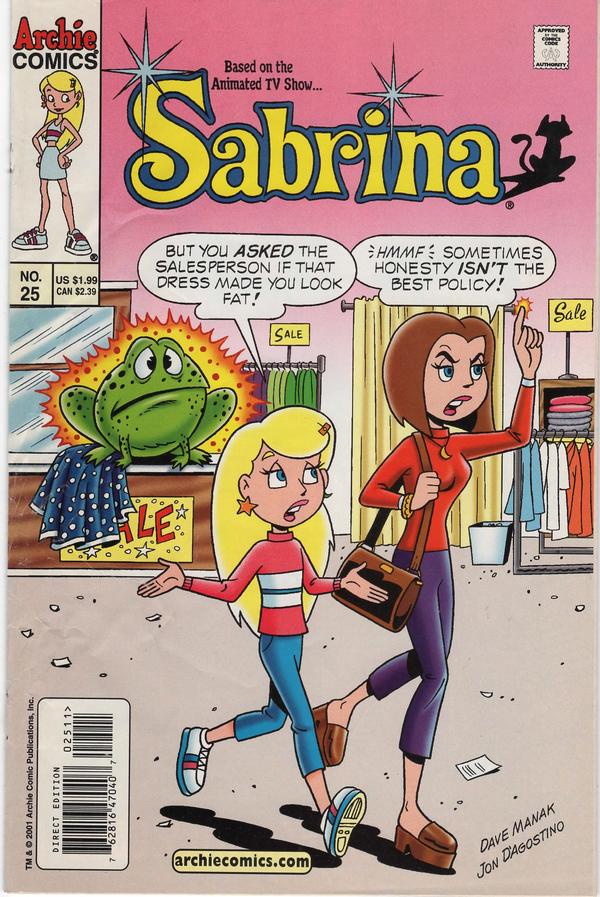Sabrina #25 cover