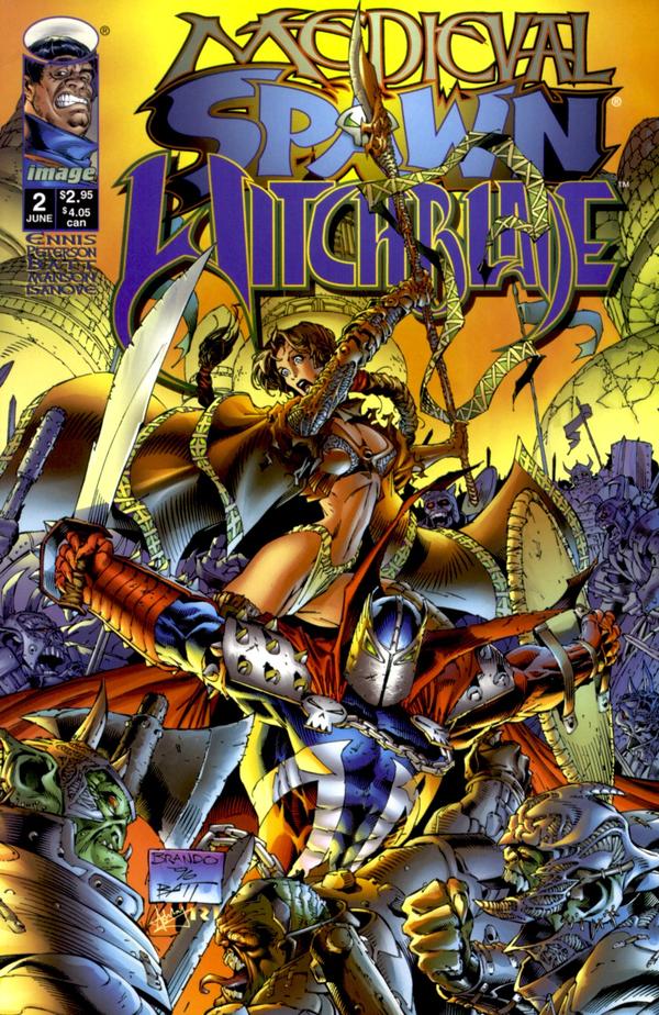 Medieval Spawn / Witchblade #2 cover
