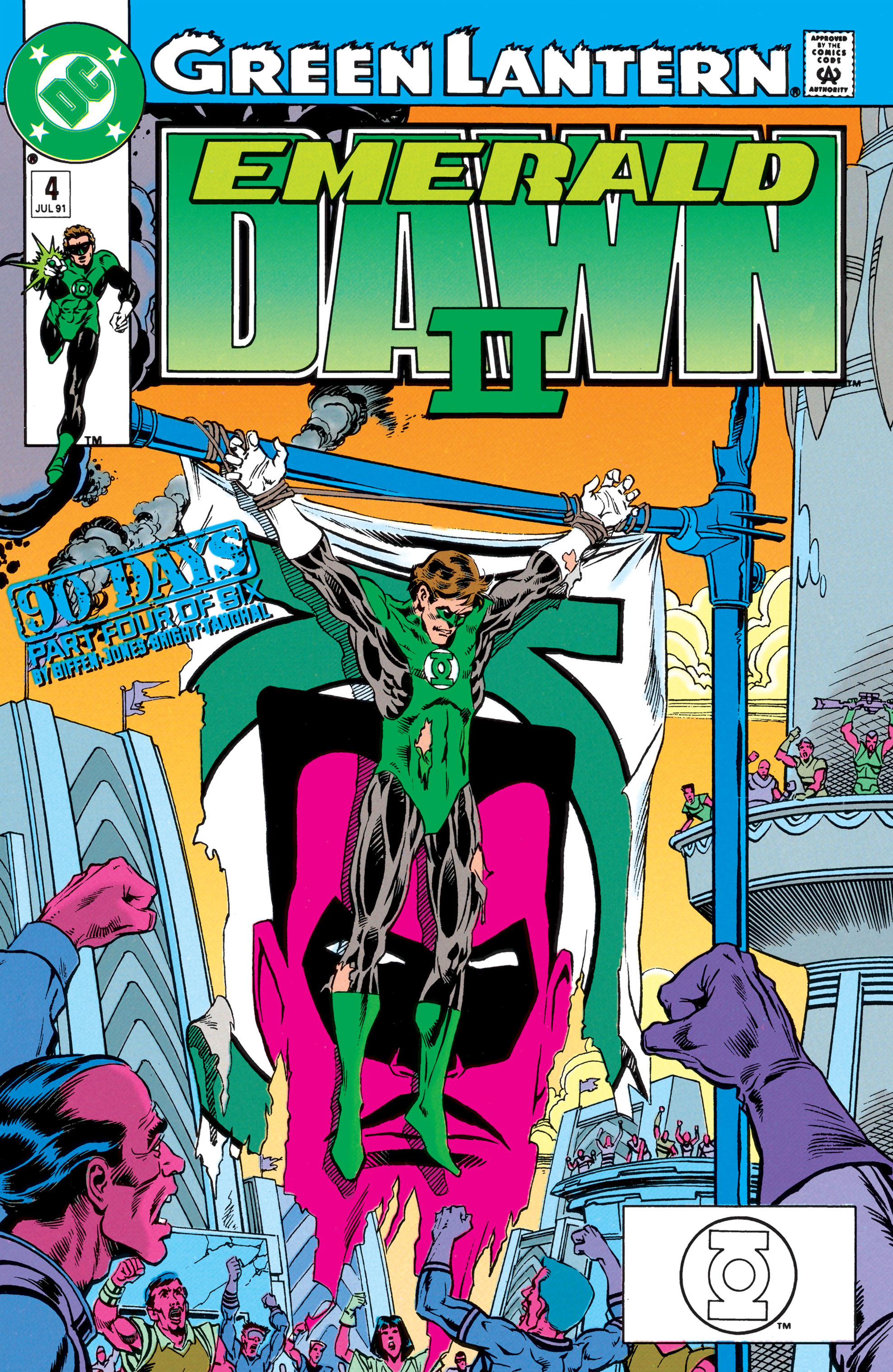 Green Lantern: Emerald Dawn II #4 cover