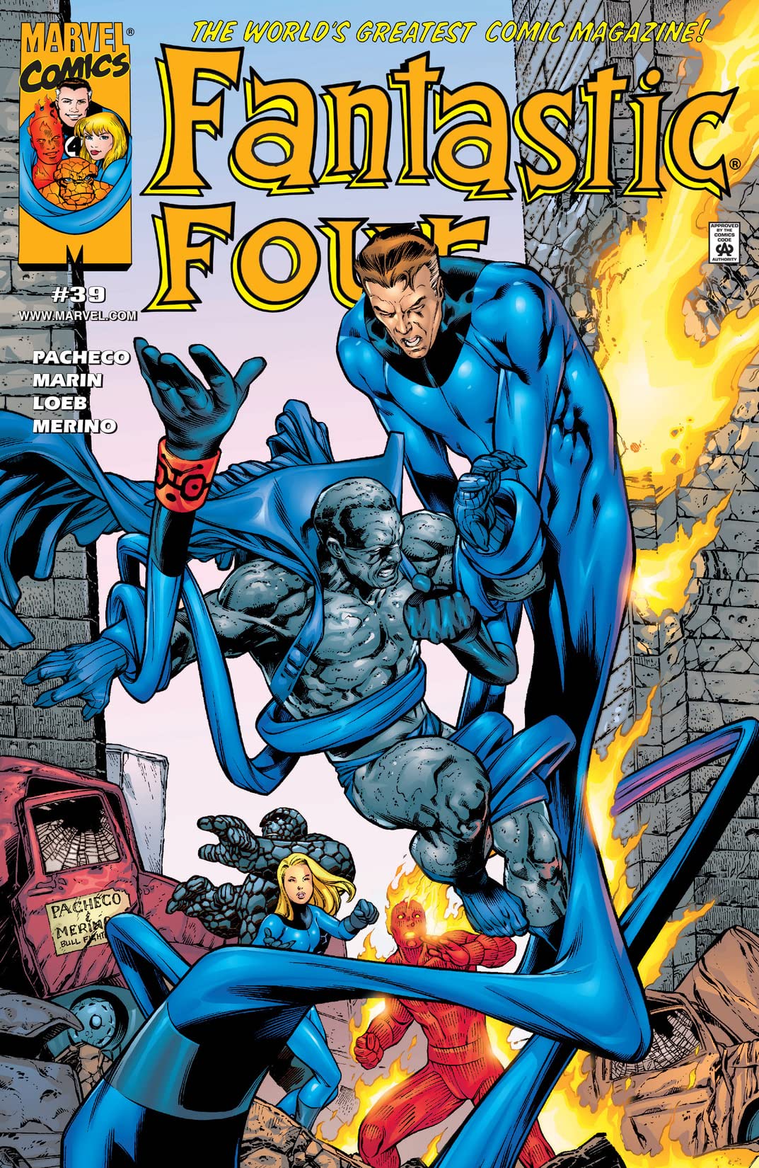 Fantastic Four #39 cover