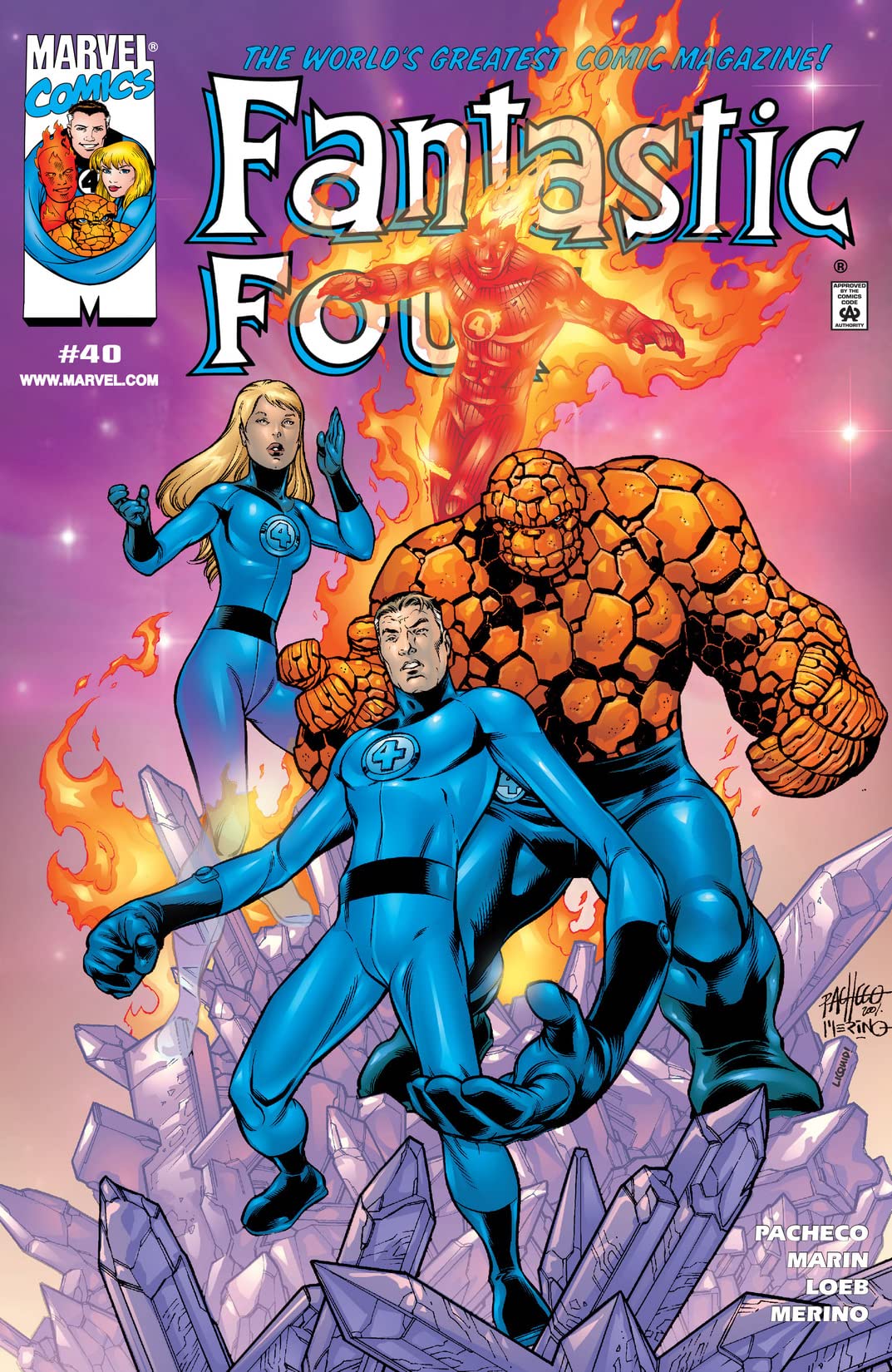 Fantastic Four #40 cover