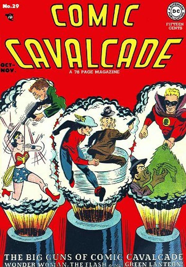 Comic Cavalcade #29 cover