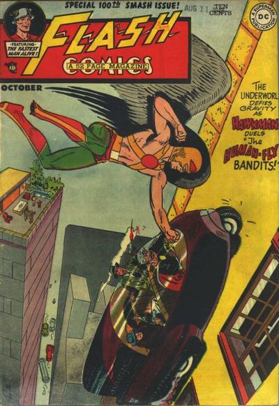 Flash Comics #100 cover