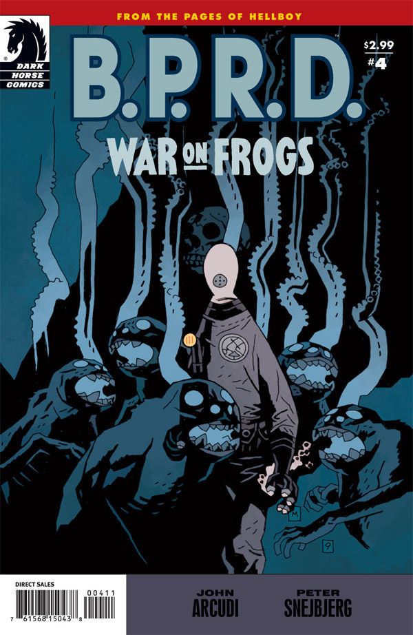 B.P.R.D.: War on Frogs #4 cover