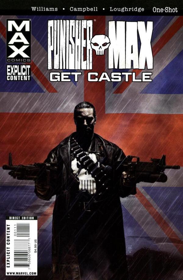 Punisher Max: Get Castle #1 cover