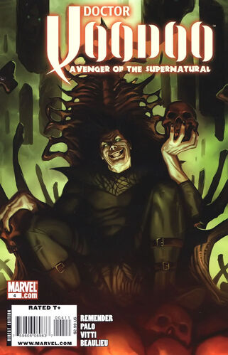 Doctor Voodoo: Avenger of the Supernatural #4 cover