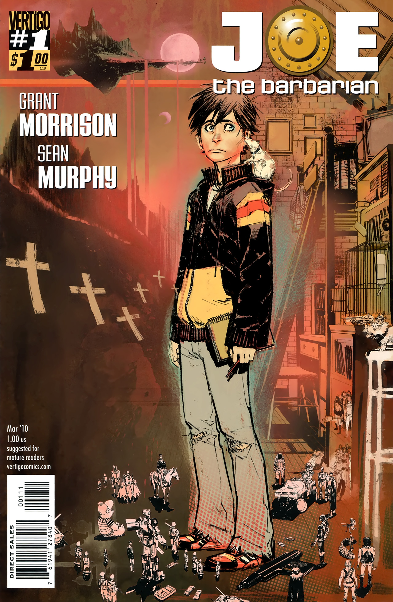 Joe the Barbarian #1 cover