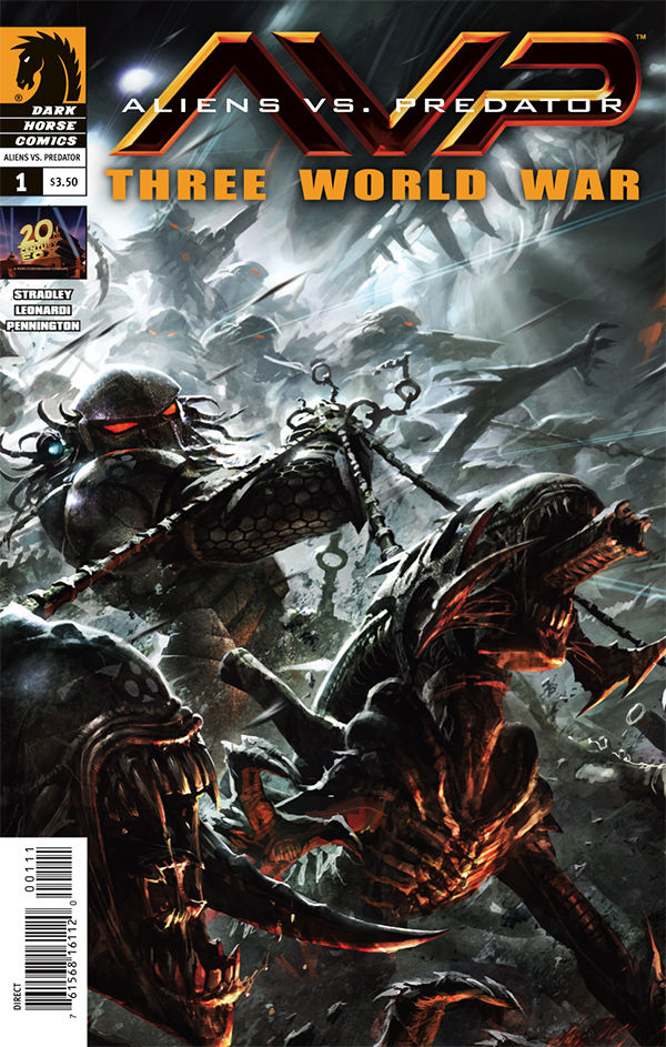 Aliens vs. Predator: Three World War #1 cover