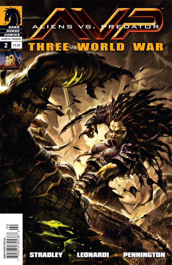 Aliens vs. Predator: Three World War #2 cover