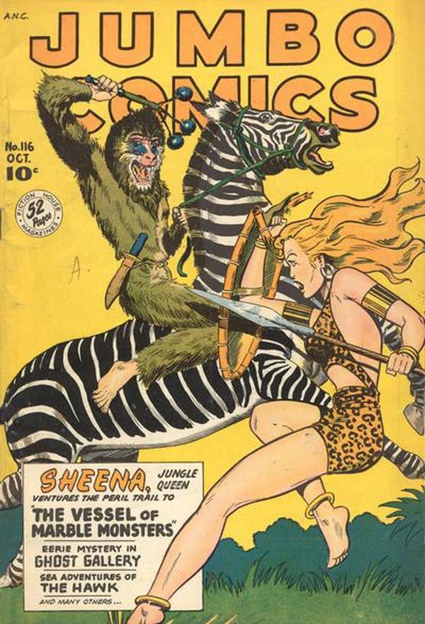 Jumbo Comics #116 cover